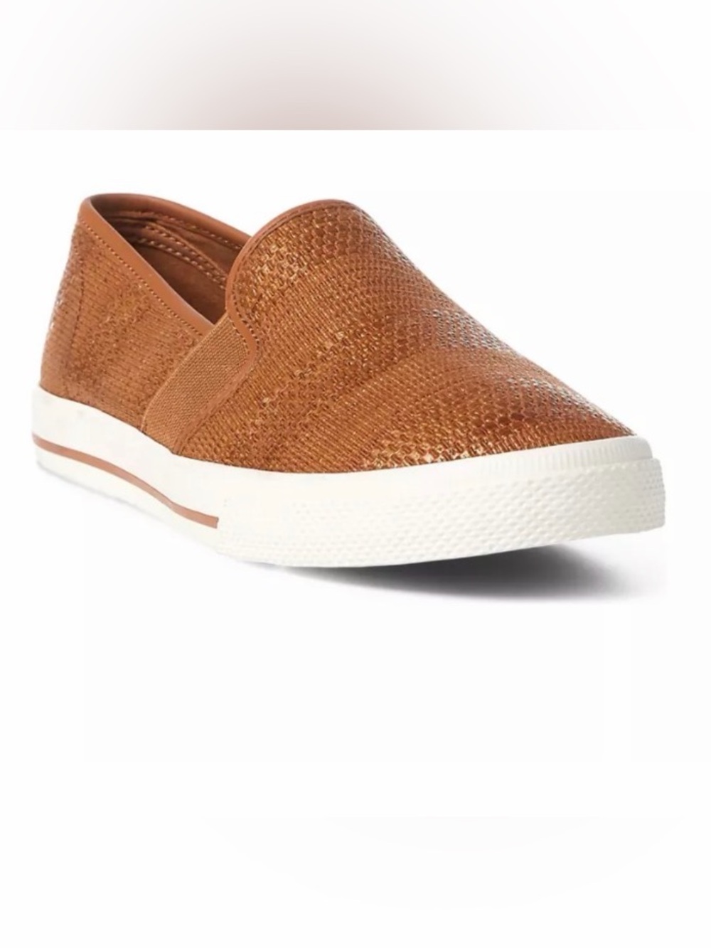 Lauren Ralph Lauren Women’s Jinny Slip On Sneakers Tan Size 9